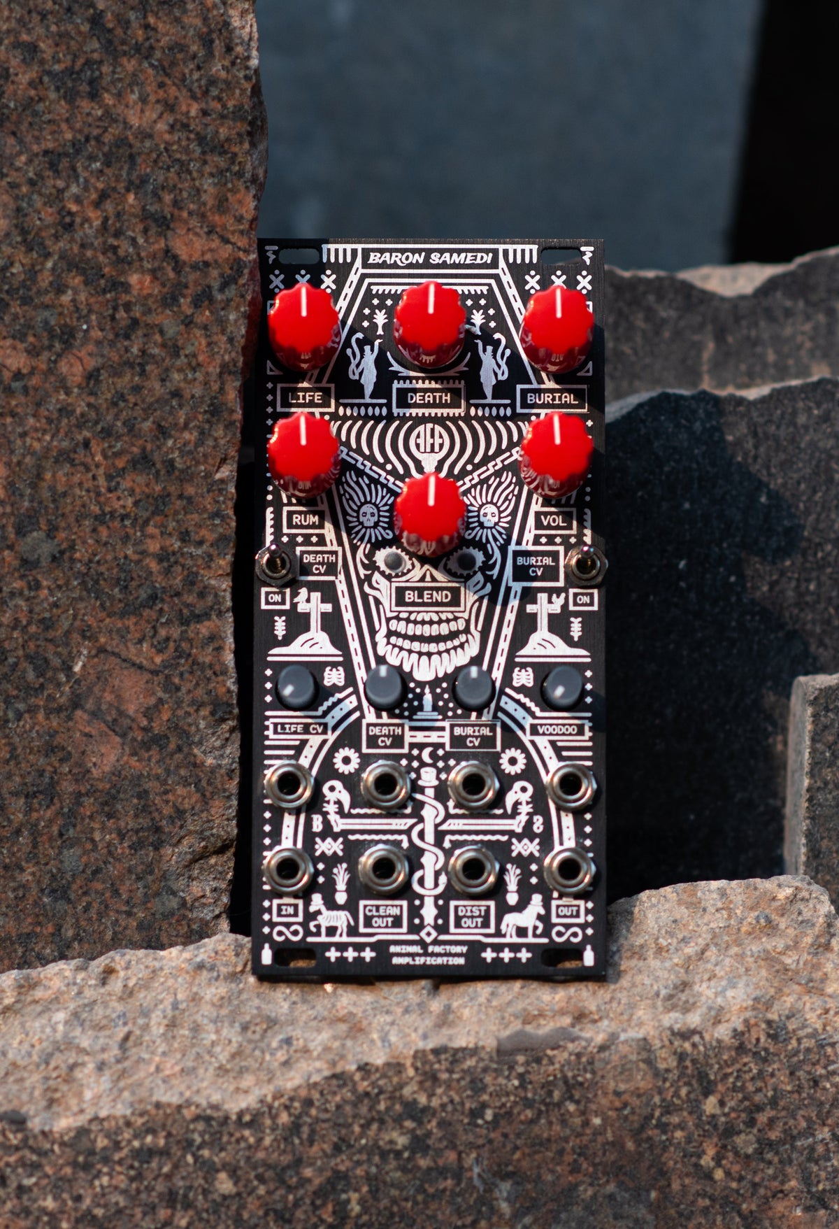 Animal Factory Baron Samedi II Eurorack Chaotic Fuzz Module - View 3