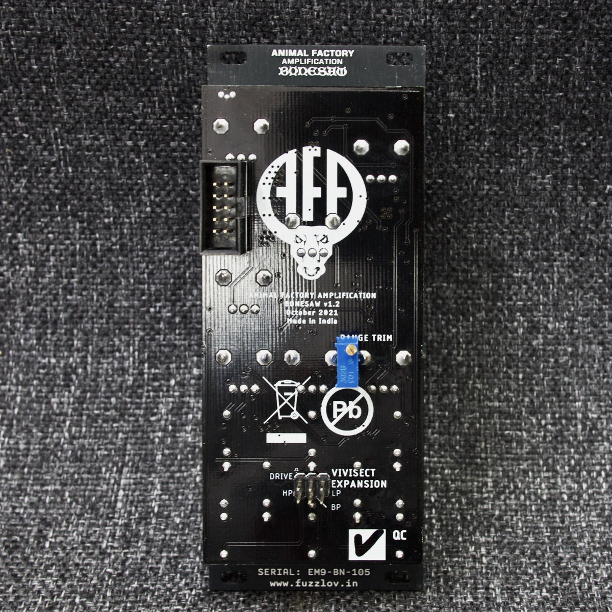 Animal Factory Bonesaw Eurorack State-Variable Filter Module - View 4