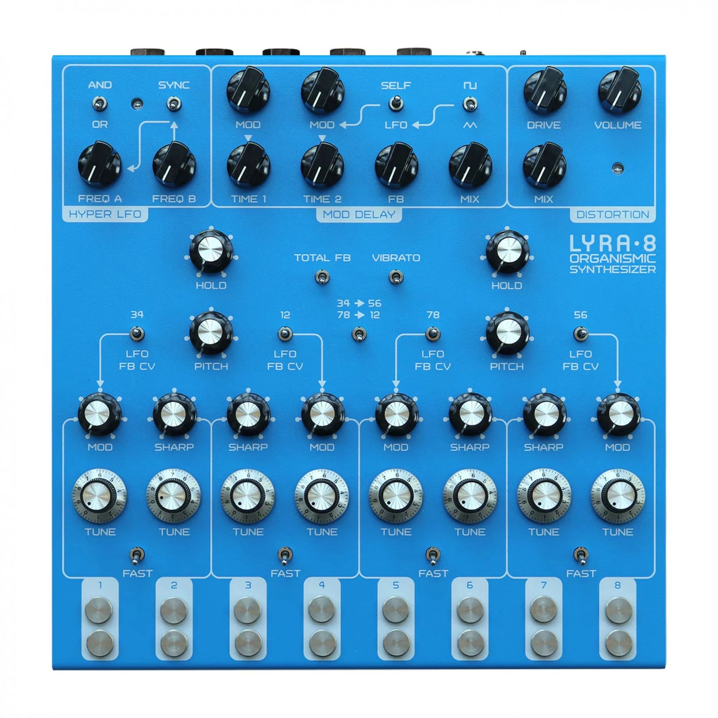SOMA Laboratory Lyra-8 Organismic Analogue Drone Synth