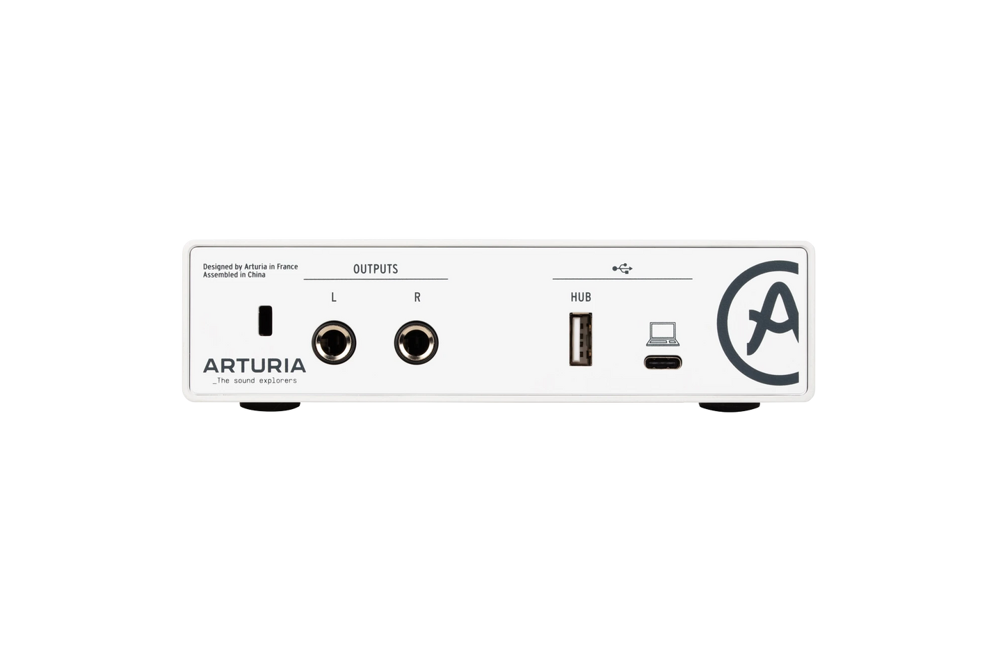 Arturia MiniFuse 1 Audio Interface WHITE Connections
