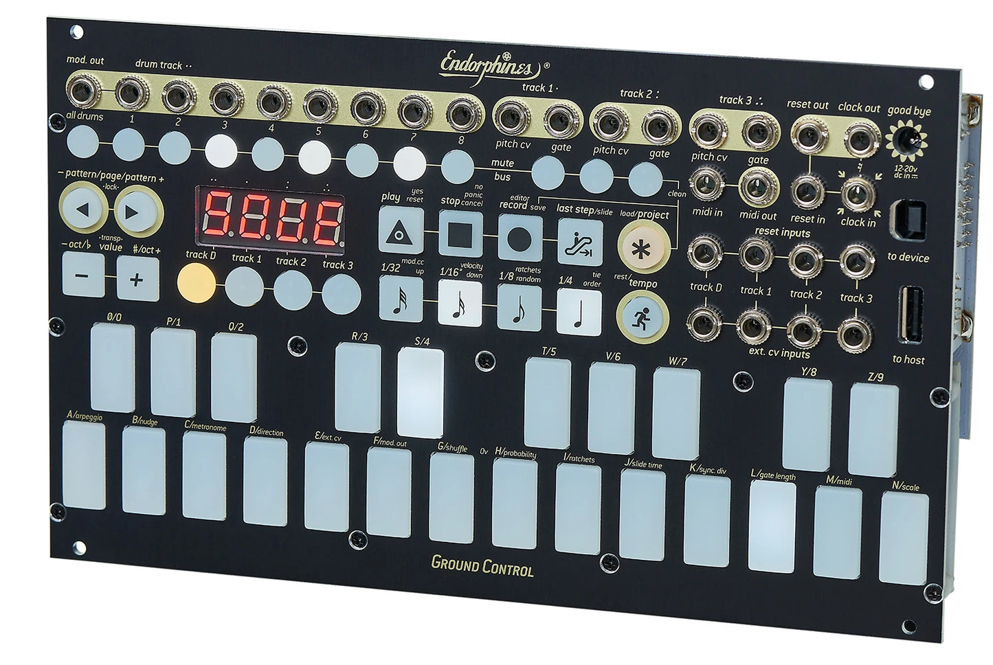 Endorphin.es Ground Control Eurorack Sequencer