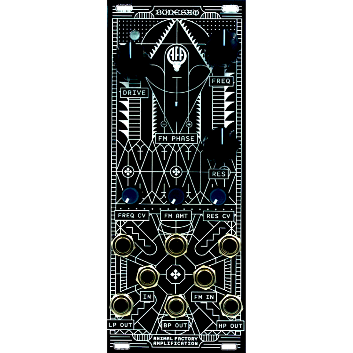 Animal Factory Bonesaw Eurorack State-Variable Filter Module