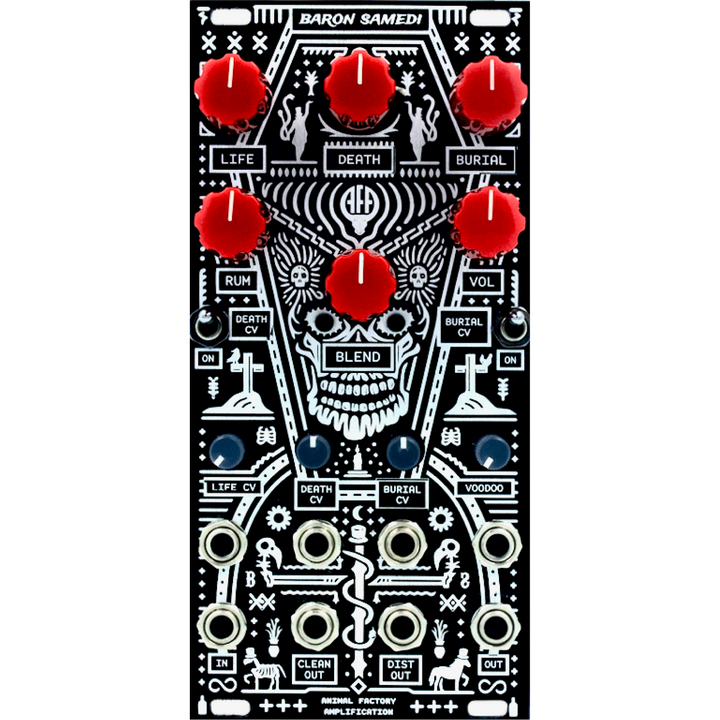Animal Factory Baron Samedi II Eurorack Chaotic Fuzz Module
