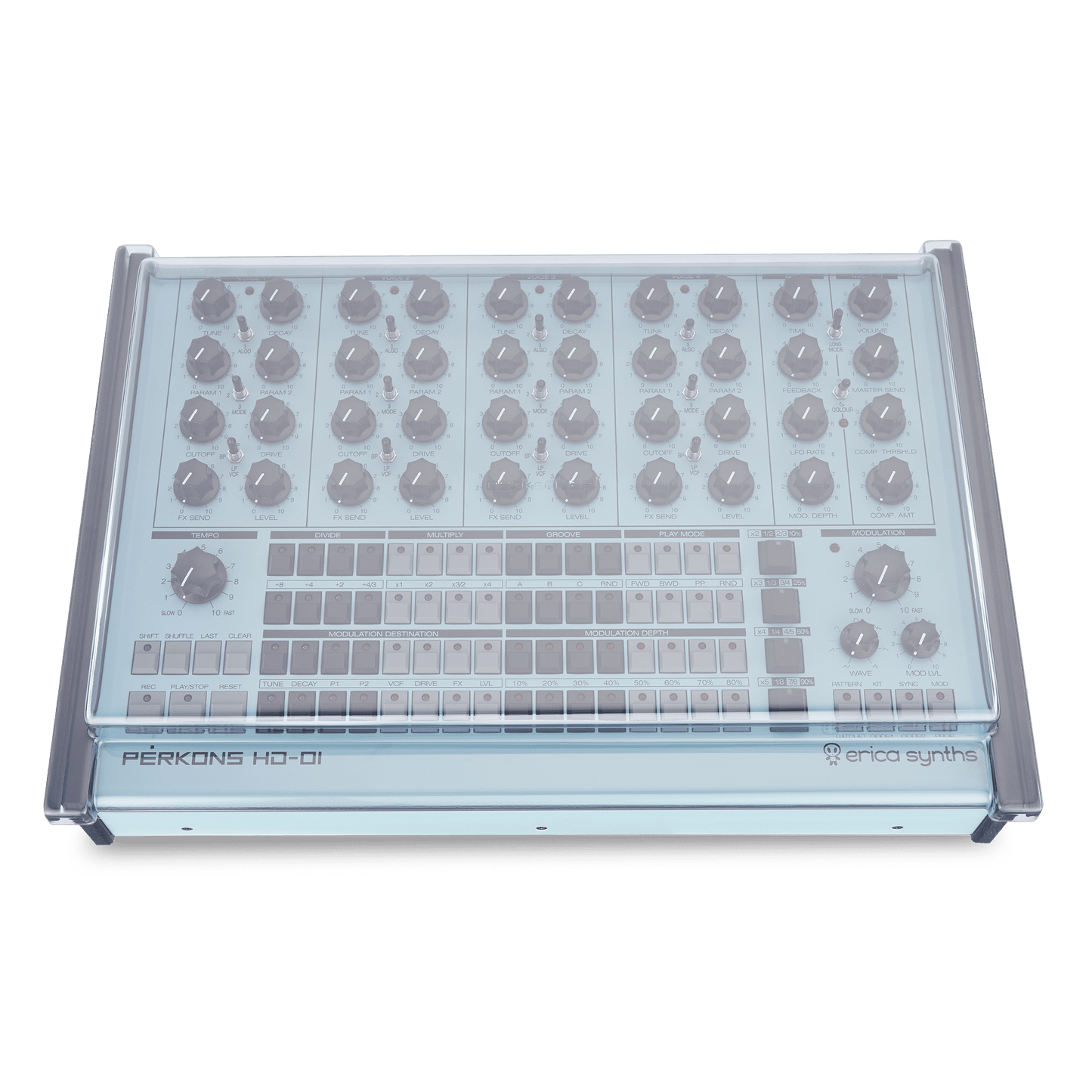DECKSAVER Erica Synths Perkons HD-01 Cover (Soft Fit)
