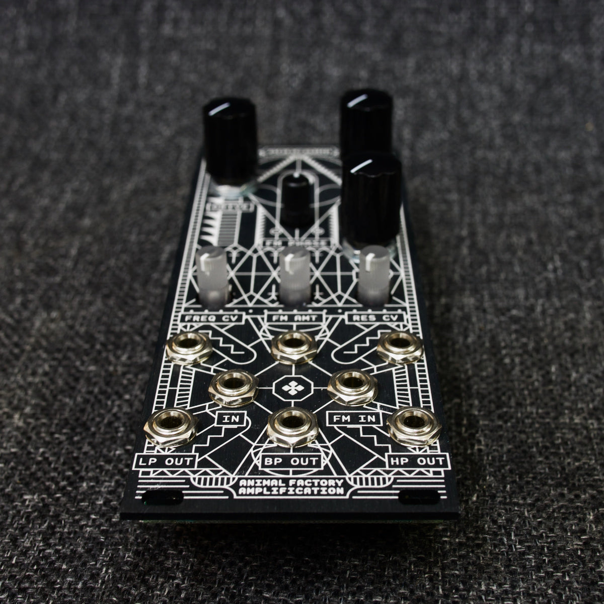 Animal Factory Bonesaw Eurorack State-Variable Filter Module - View 3