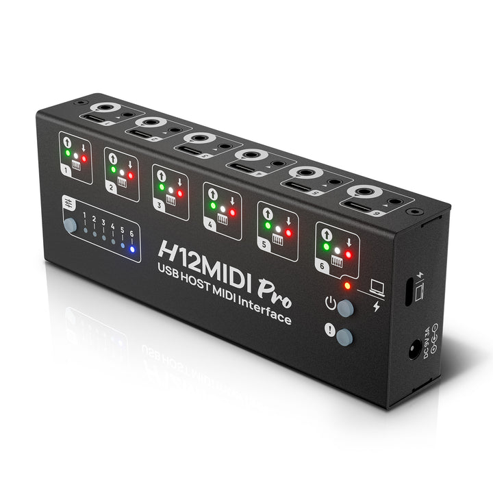 CME H12MIDI Pro | Standalone USB Host & TRS MIDI Interface Router