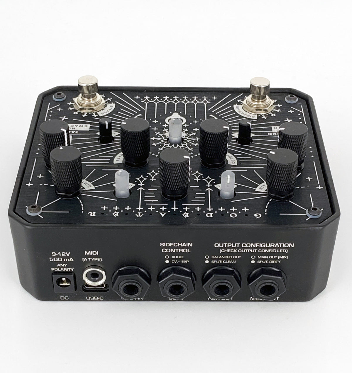 Animal Factory Godeater+ Dynamic Bass Distortion Pedal - View 4