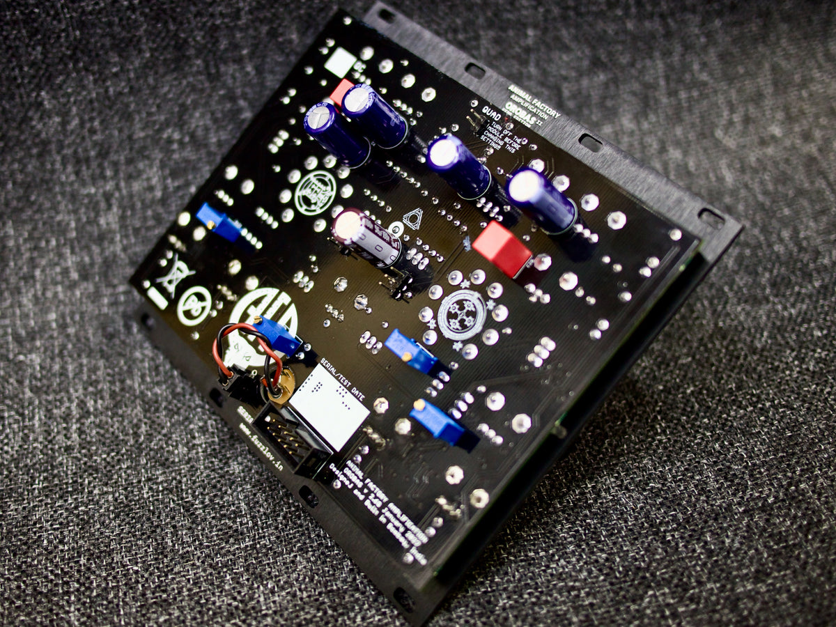 Animal Factory Orobas II Eurorack Dual Vacuum Tube VCA / Saturator Module - View 3