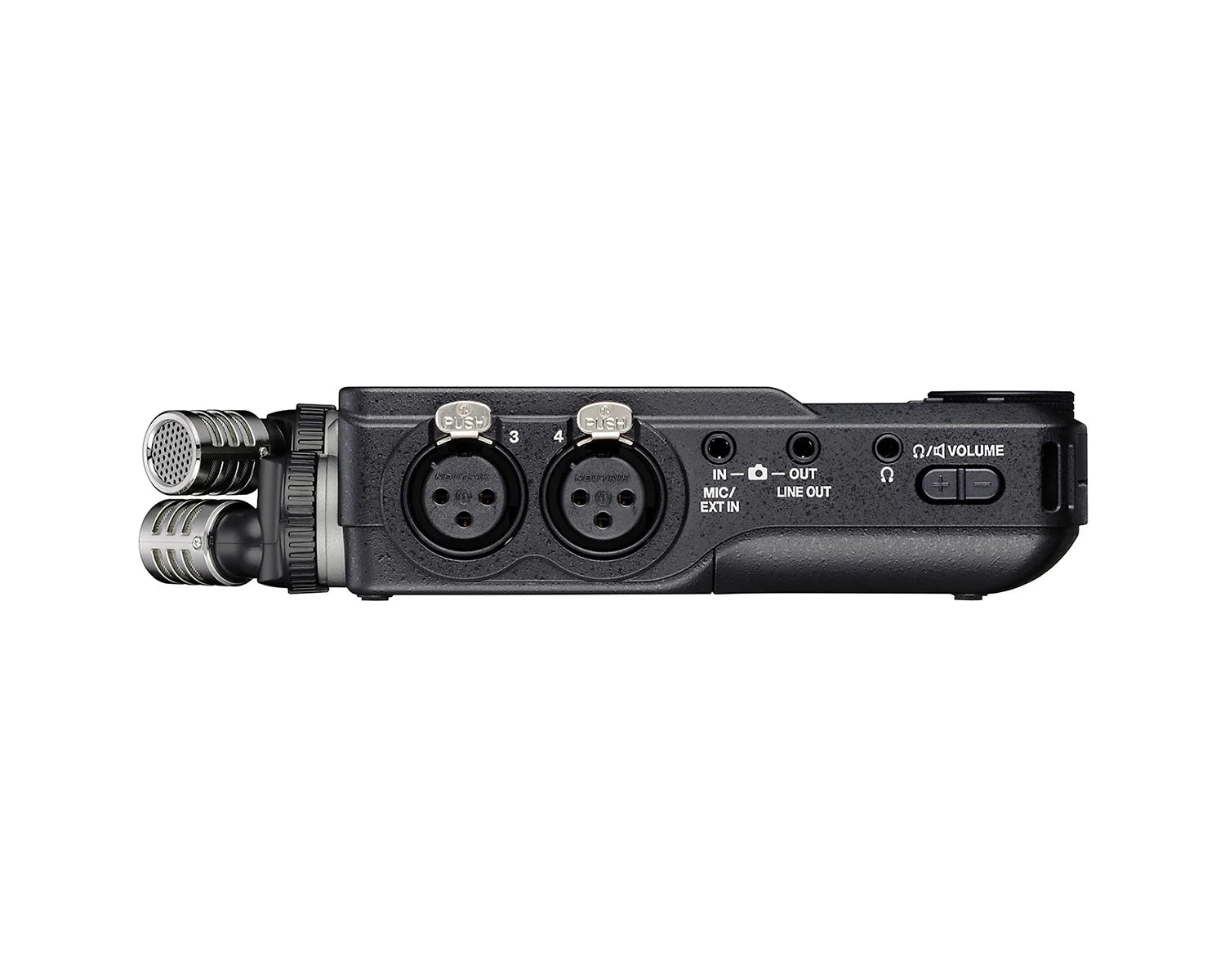 Tascam Portacapture X6 High Resolution Handheld Recorder Side View