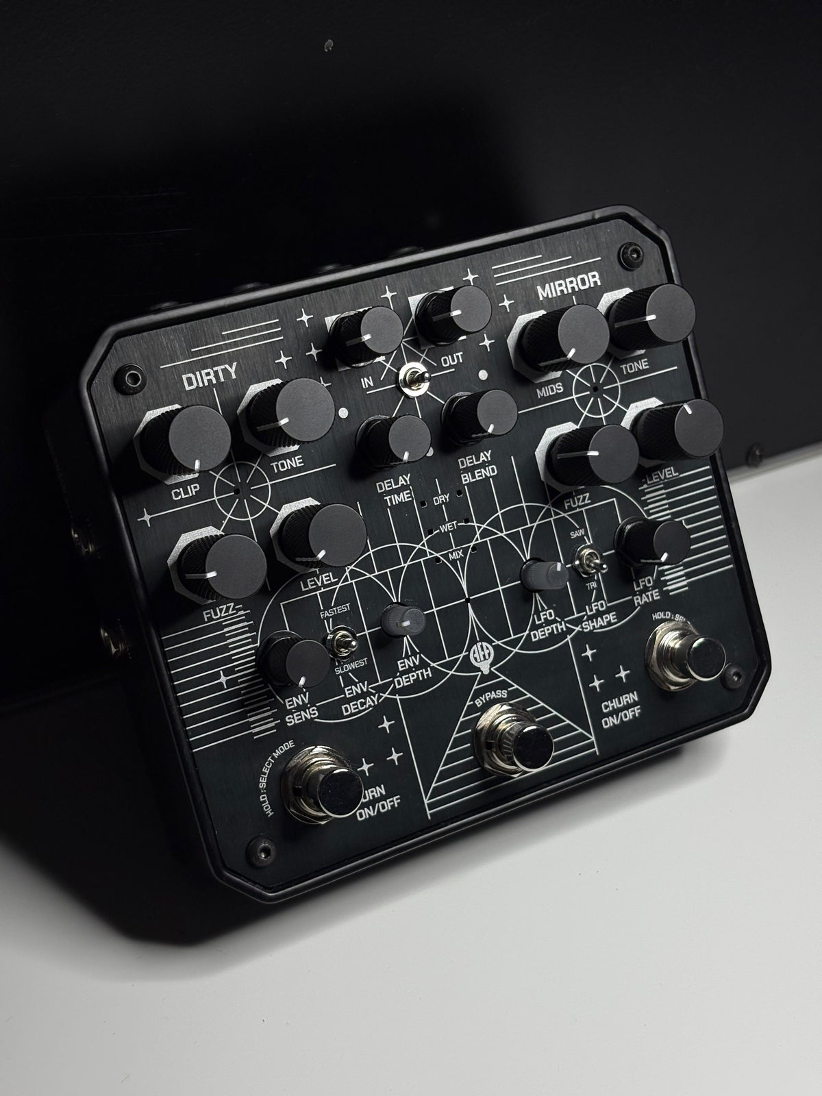 Animal Factory Dirty Mirror Dual Parallel Fuzz Pedal - View 2