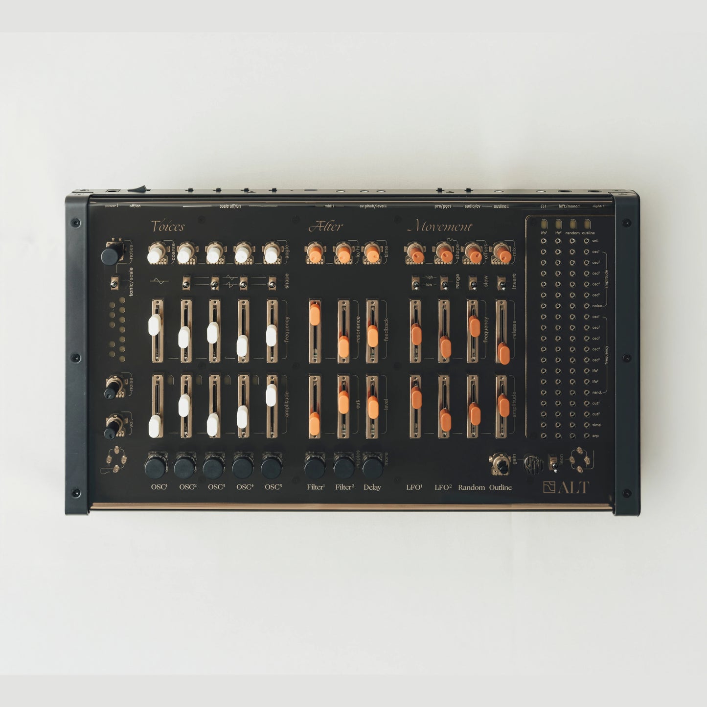 cyma forma ALT | Generative Analog Pin-Matrix Soundscape Synthesizer