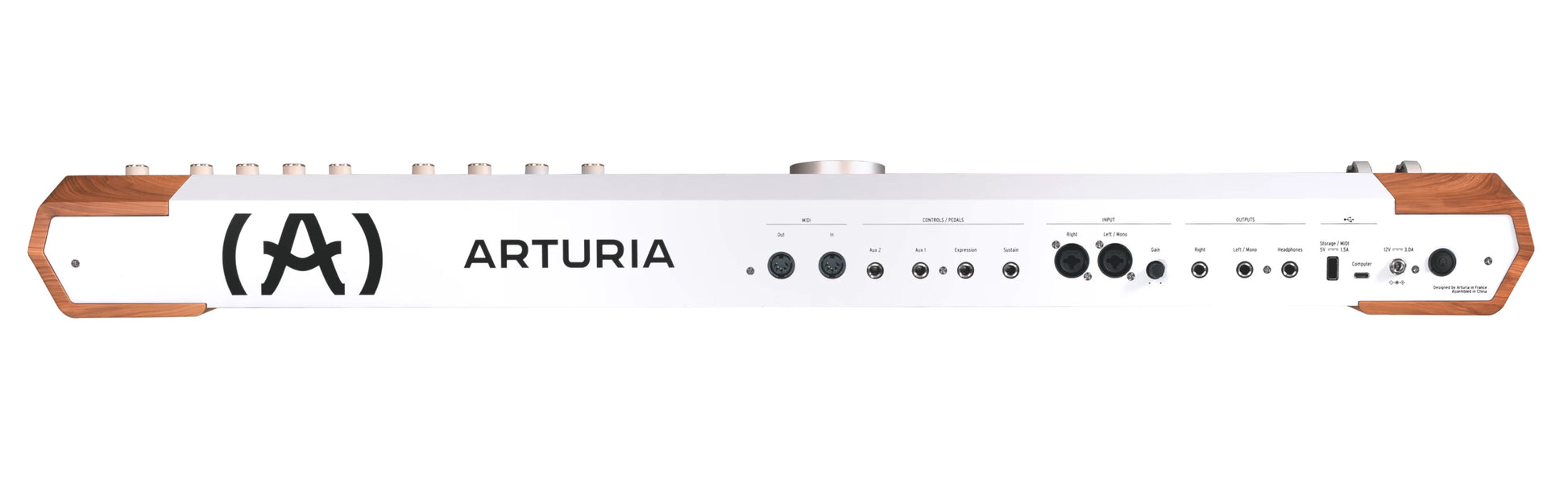 Arturia AstroLab 61 Rear View BLIP