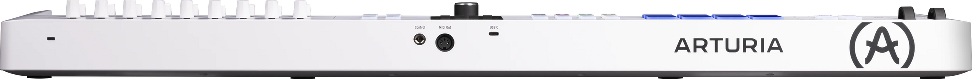 Arturia KeyLAB Essential 61 mk3 WHITE Back View