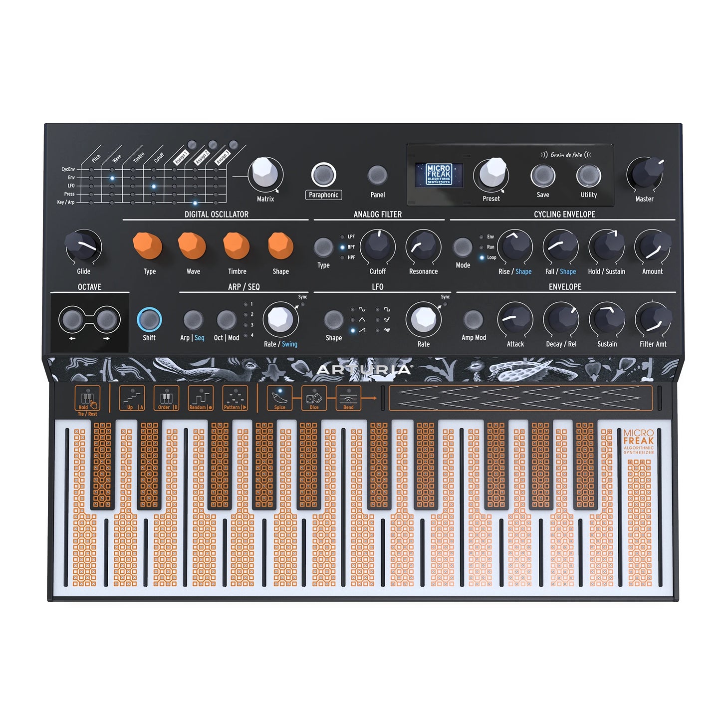 Arturia MicroFreak Top BLIP