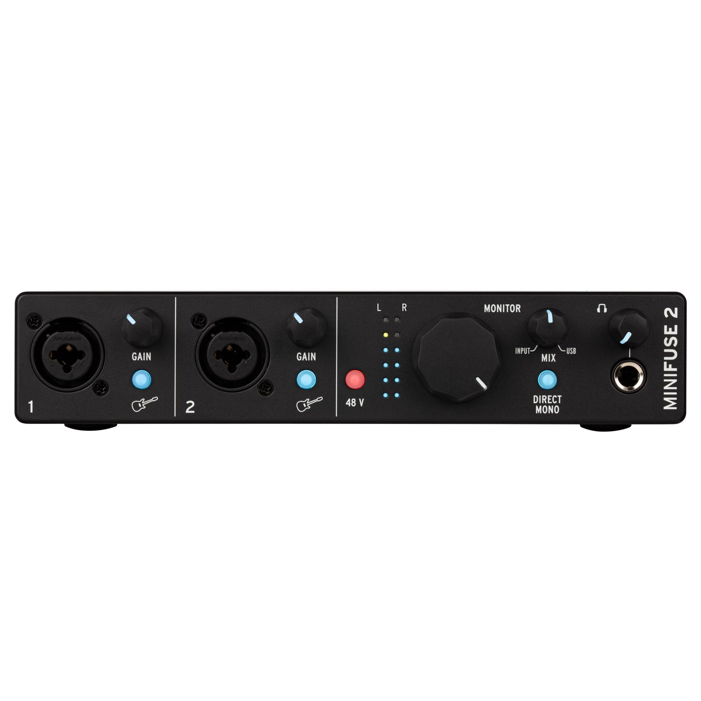 Arturia MiniFuse 2 Audio Interface BLACK Front