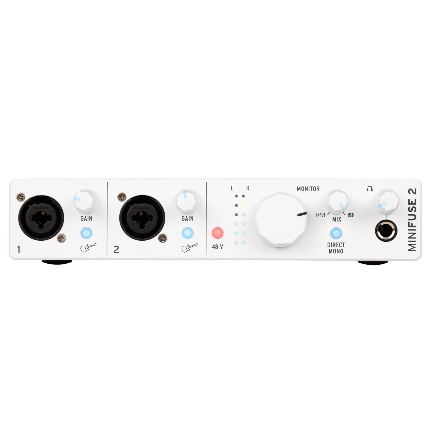 Arturia MiniFuse 2 Audio Interface WHITE Front