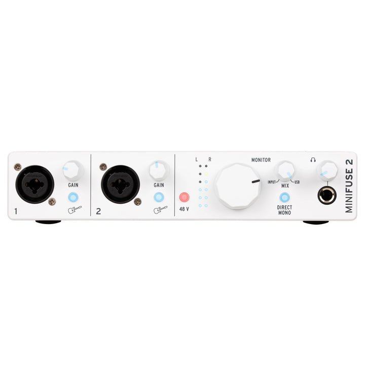 Arturia MiniFuse 2 Audio Interface WHITE Front