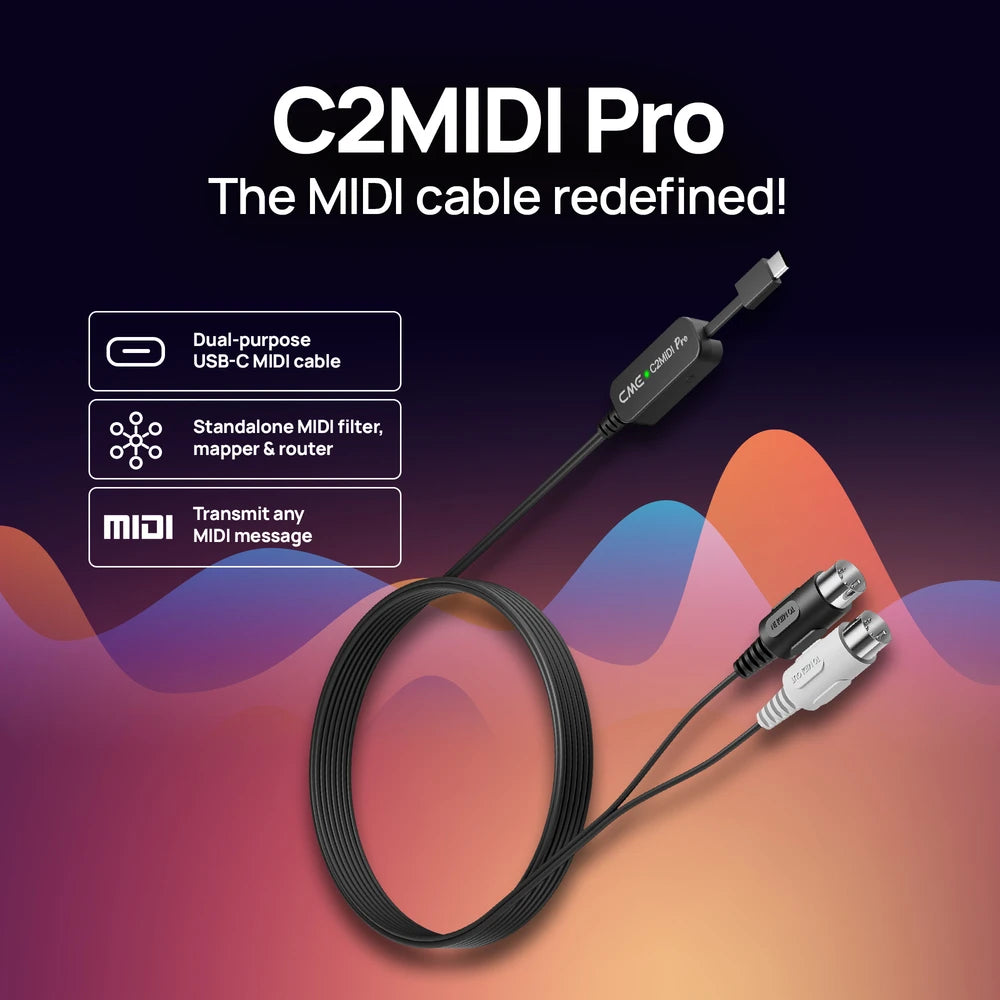 CME-C2MIDI-Pro-Smart-USB-C-to-MIDI-Interface-Cable-Promo