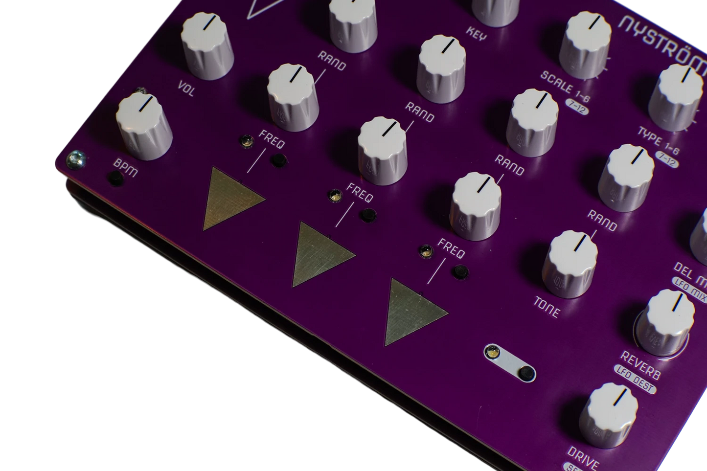 Nystrom Crum Hum 3-Voice Experimental Synthesiser
