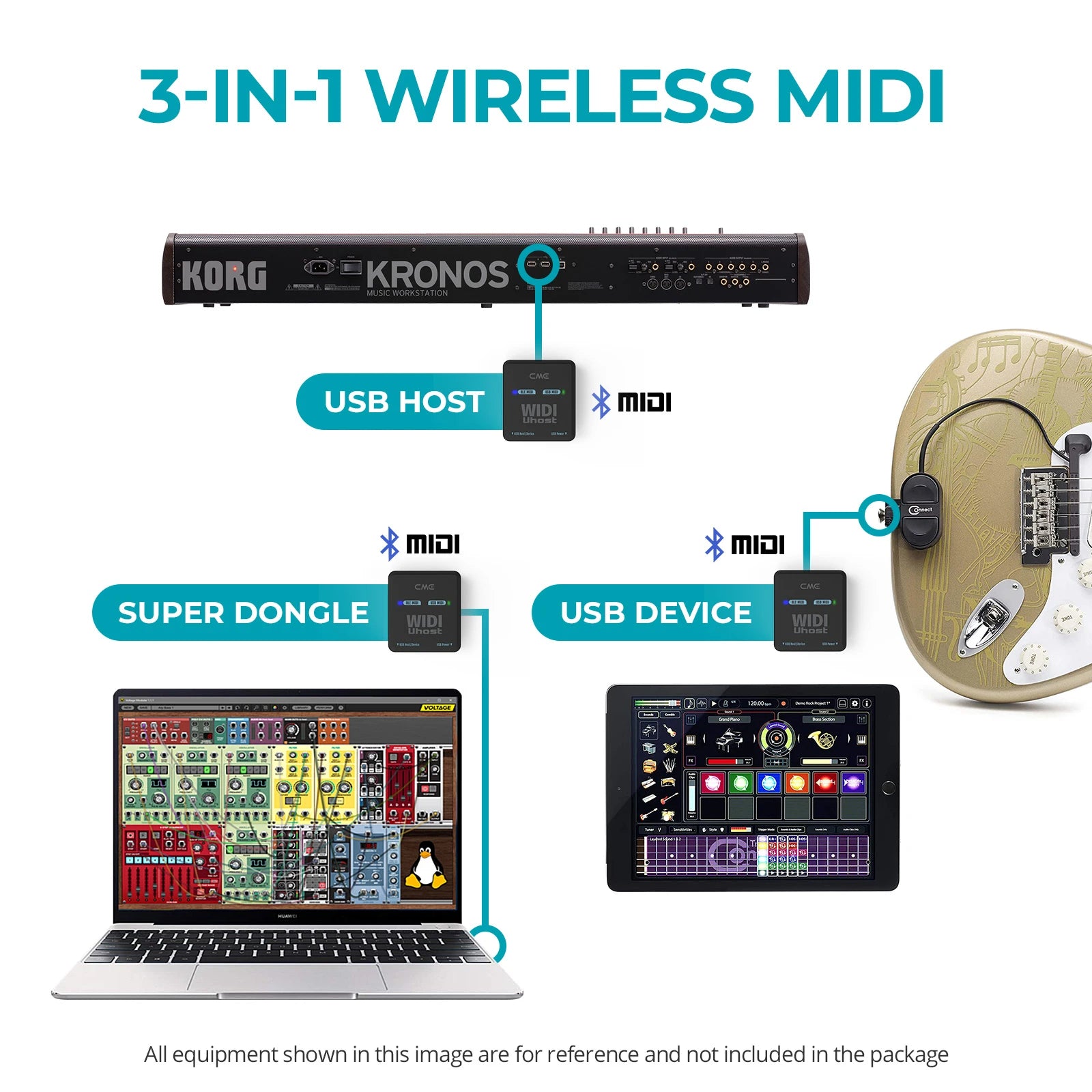 CME WIDI Uhost: Bluetooth USB MIDI Interface Promo 2