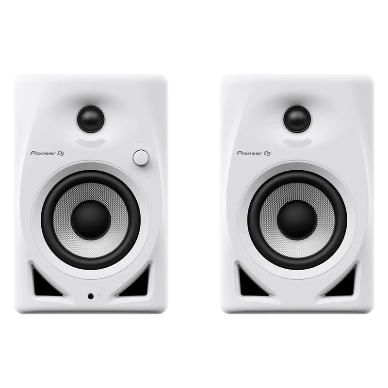 DM-40D 4" 2-Way Class-D Active Desktop Monitor 19W PAIR WHITE Front View