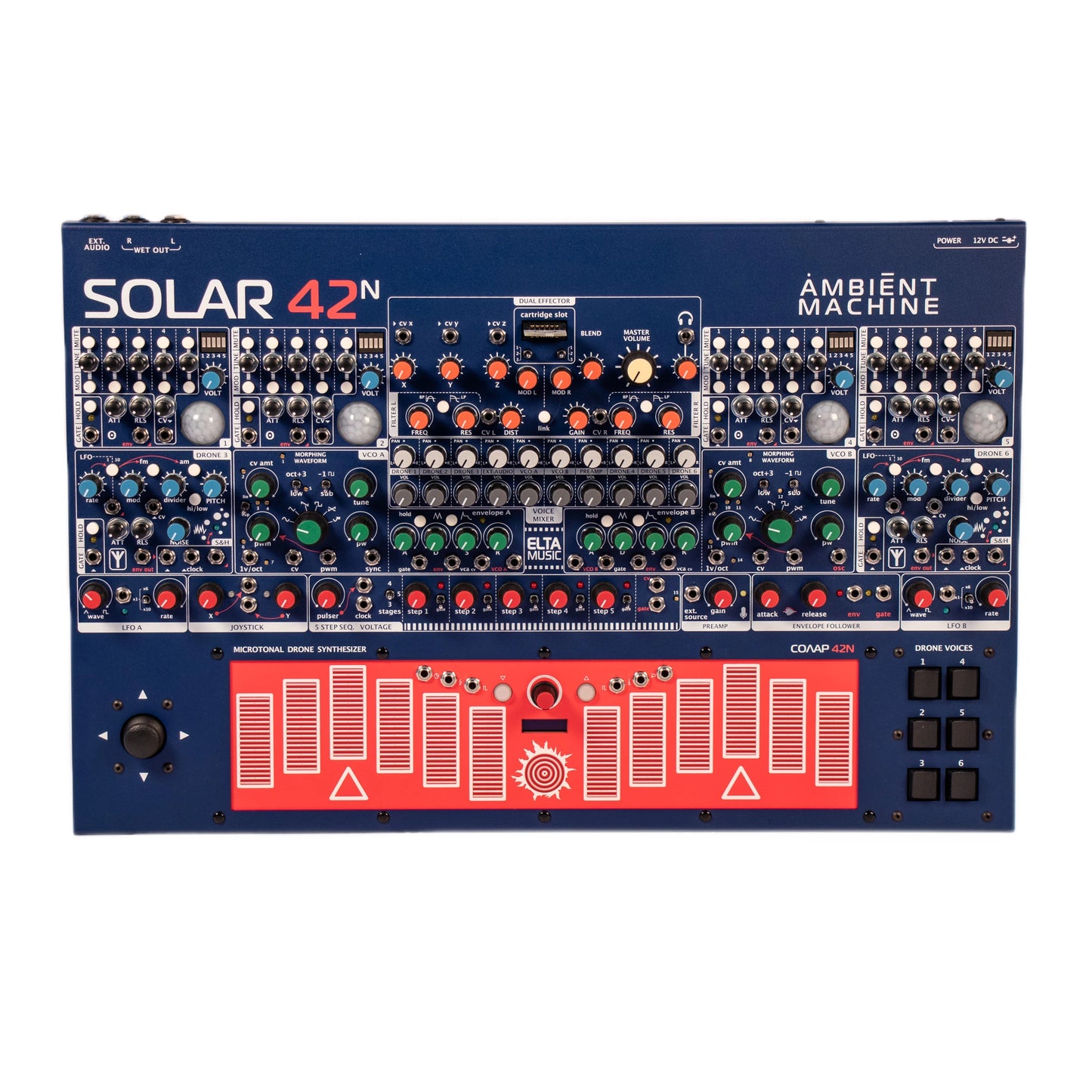 Elta Music SOLAR 42N MK3 - Analogue Microtonal Ambient Drone Machine
