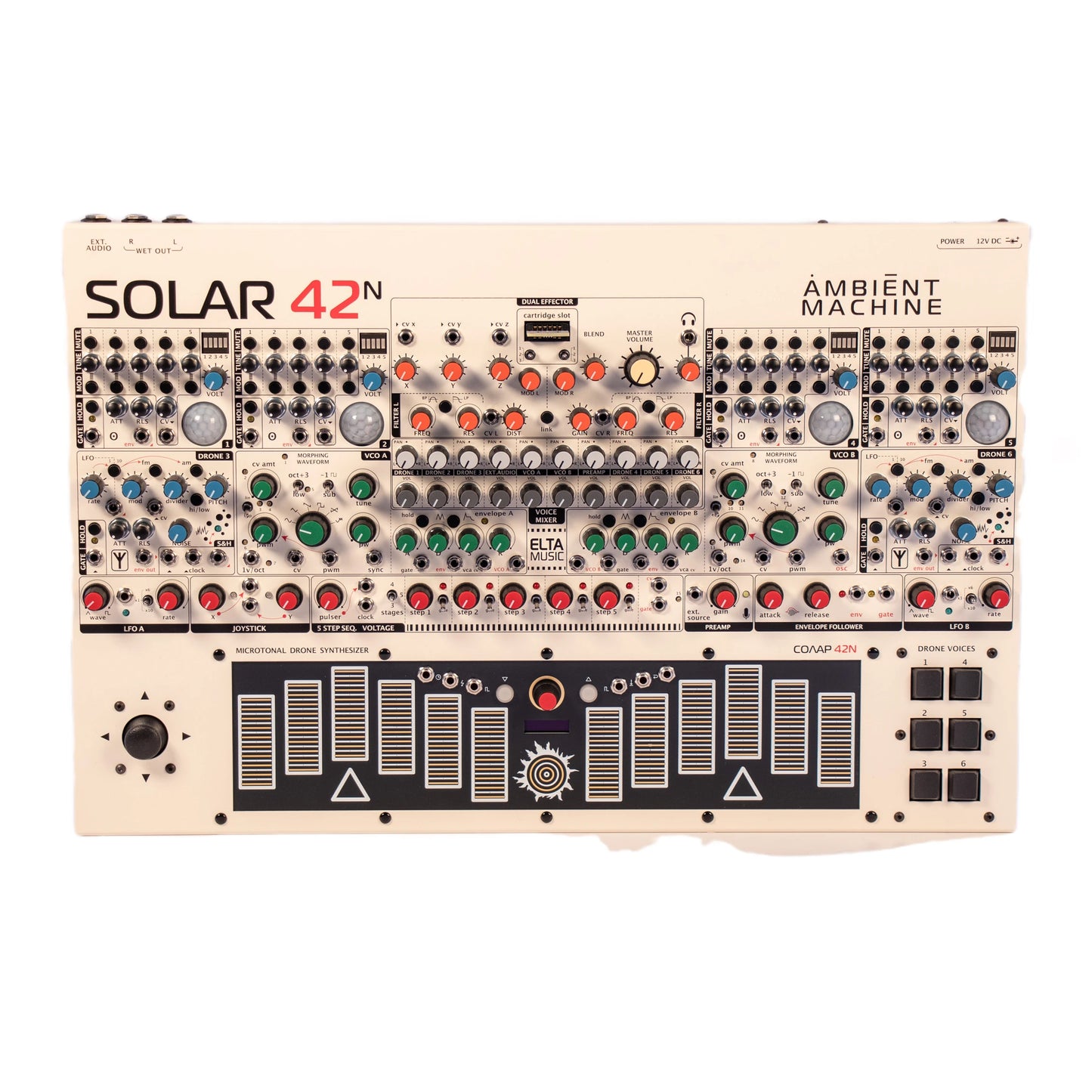 Elta Music SOLAR 42N MK3 - Analogue Microtonal Ambient Drone Machine