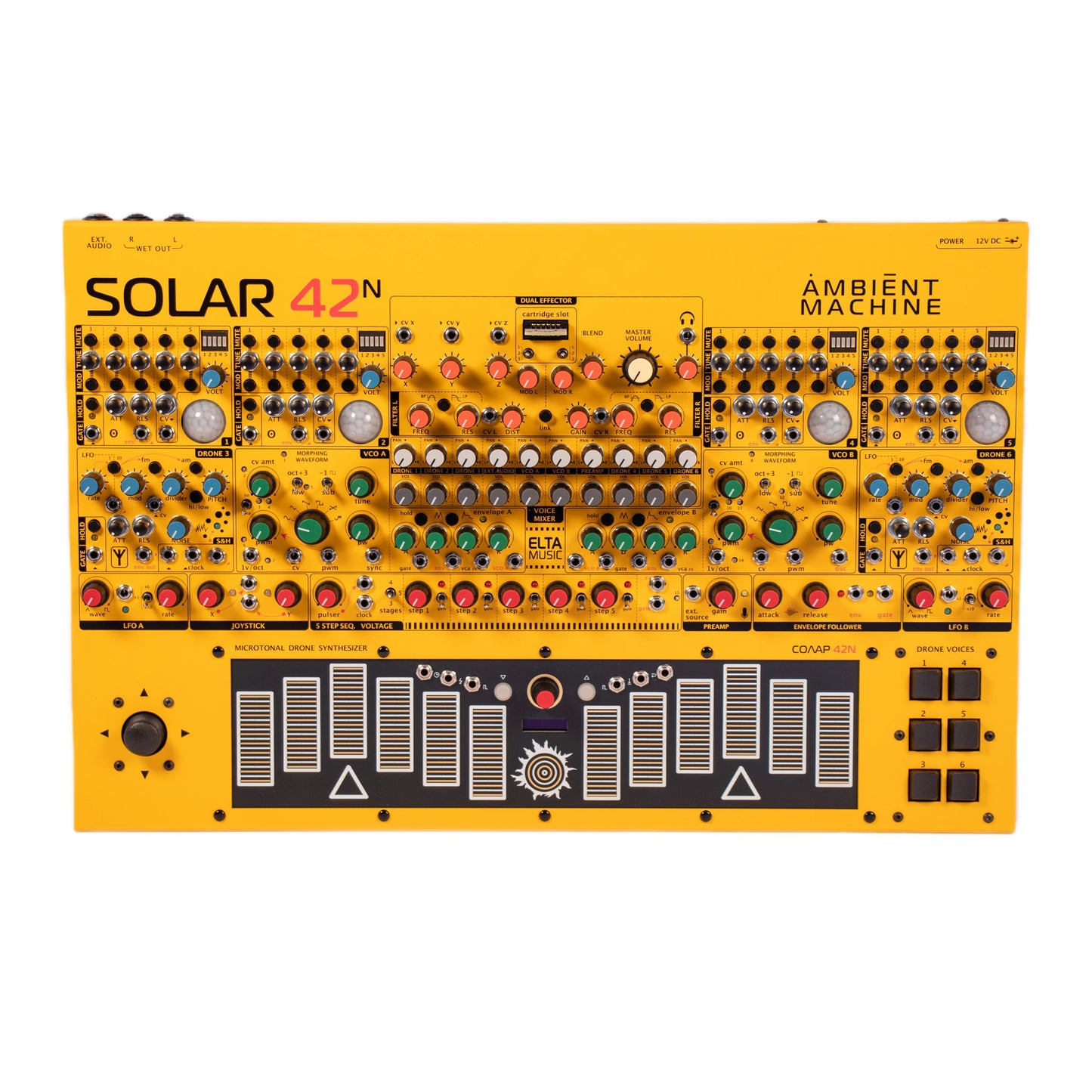 Elta Music SOLAR 42N MK3 - Analogue Microtonal Ambient Drone Machine