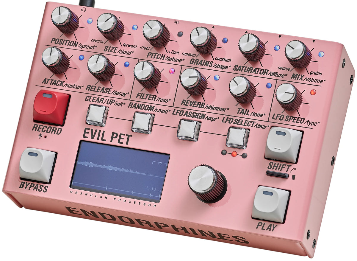 Endorphin.es Evil Pet | 8-Voice Polyphonic Granular Workstation – Blip Endorphin.es Evil Pet | 8-Voice Polyphonic Granular Workstation – Blip