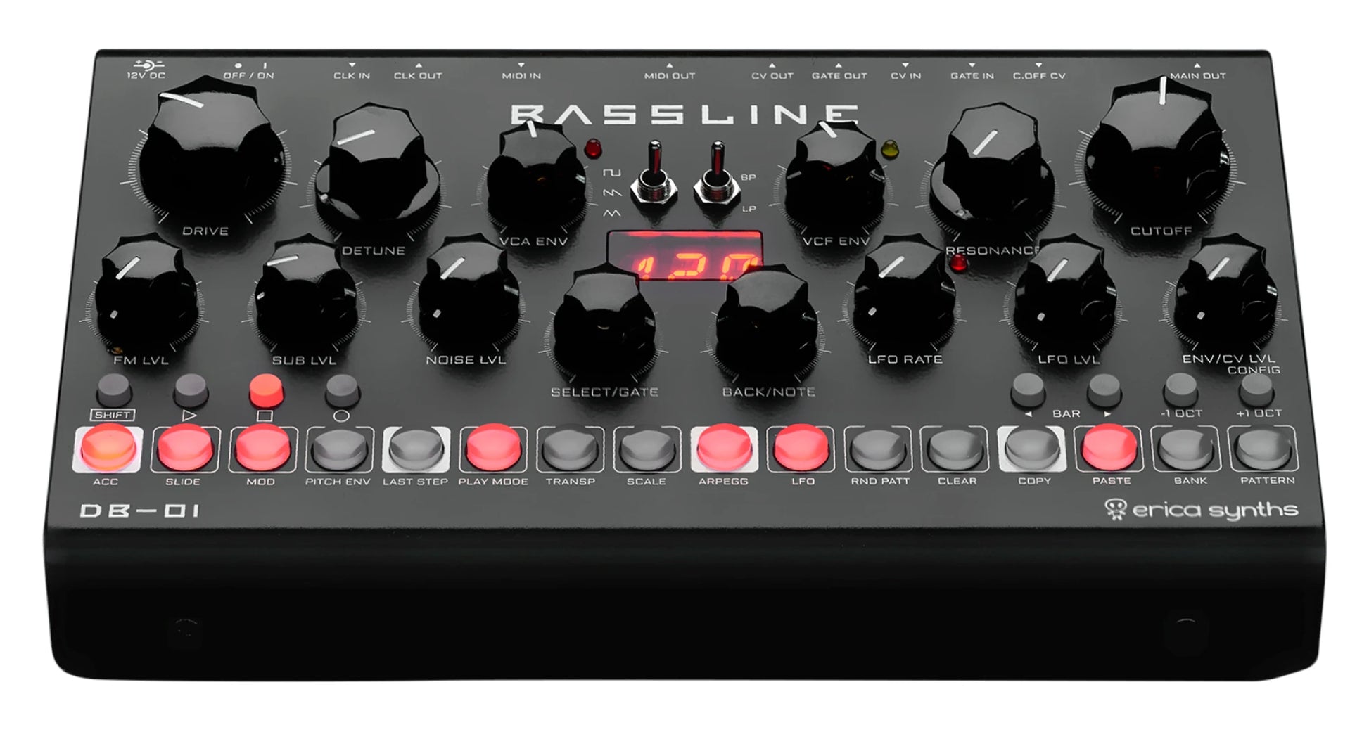 Erica Synths Desktop Bassline DB-01 | Analog Acid Synth
