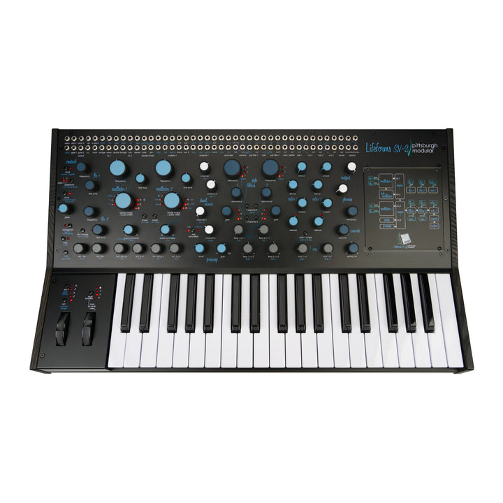 Pittsburgh Modular Lifeforms SV-2 – 37-Key Thru-Zero FM Analog Monosynth