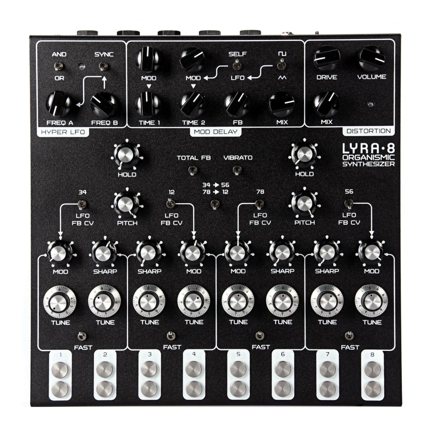 SOMA Laboratory Lyra-8 Organismic Analogue Drone Synth