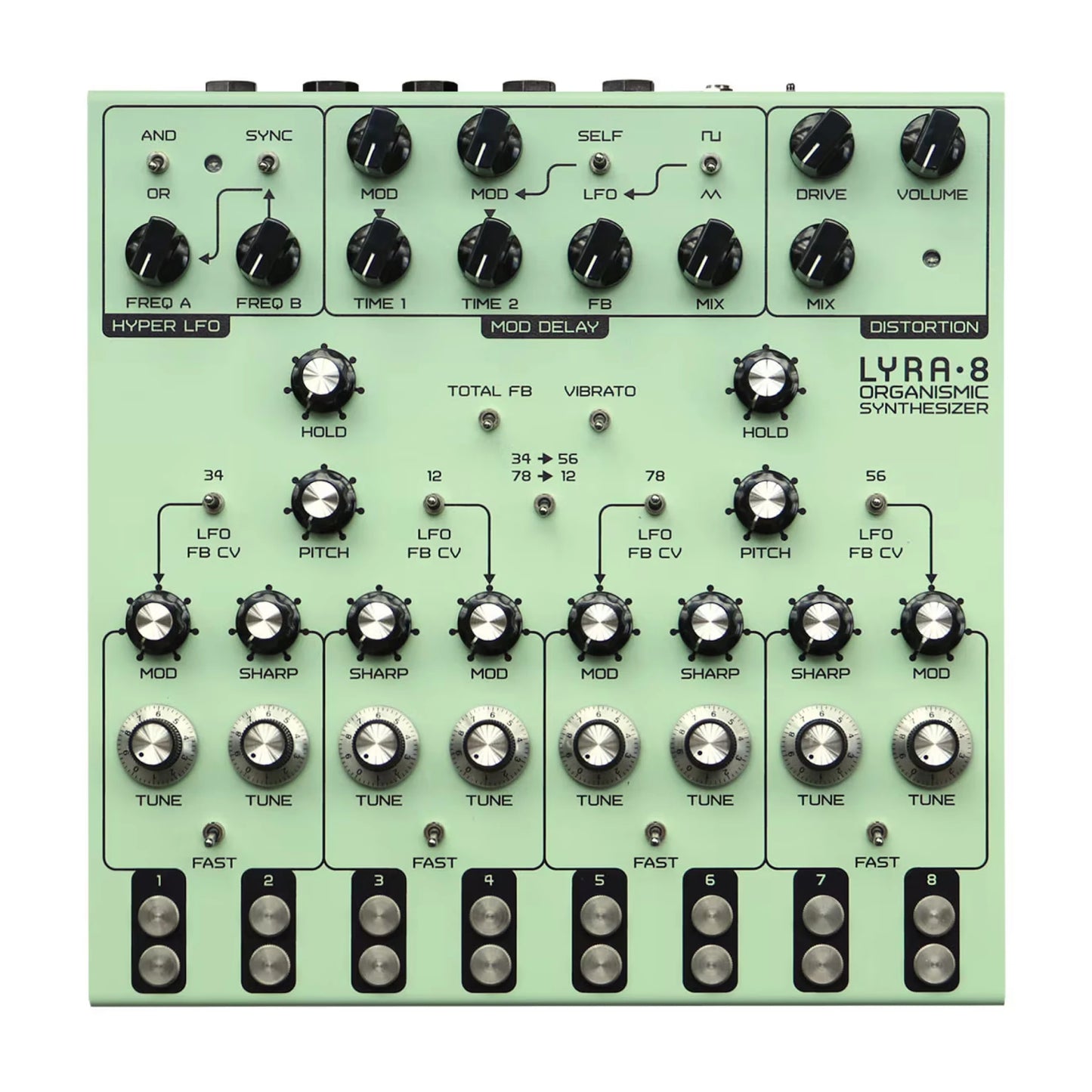 SOMA Laboratory Lyra-8 Organismic Analogue Drone Synth