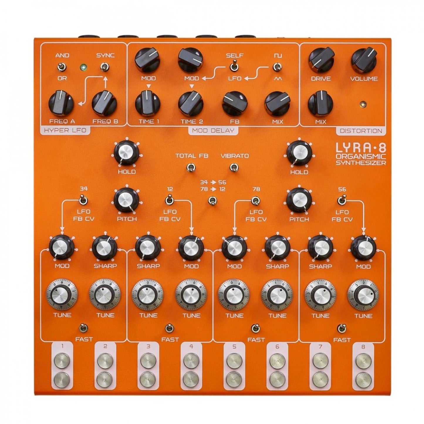 SOMA Laboratory Lyra-8 Organismic Analogue Drone Synth