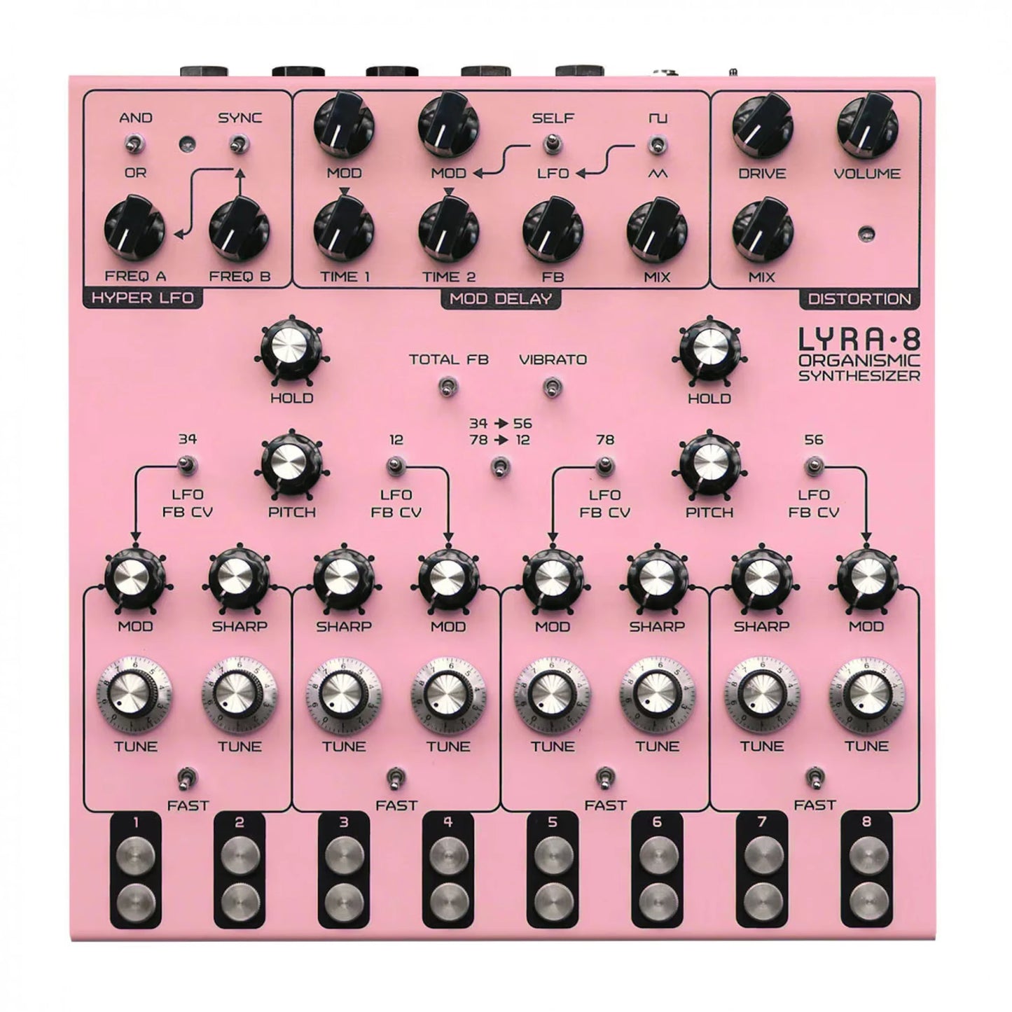 SOMA Laboratory Lyra-8 Organismic Analogue Drone Synth