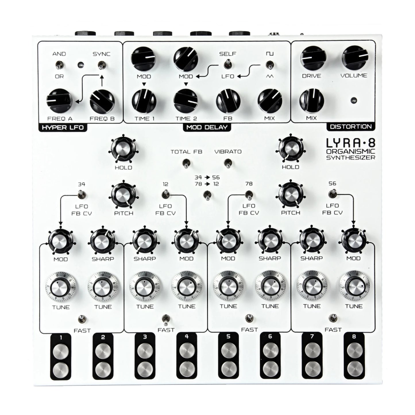 SOMA Laboratory Lyra-8 Organismic Analogue Drone Synth