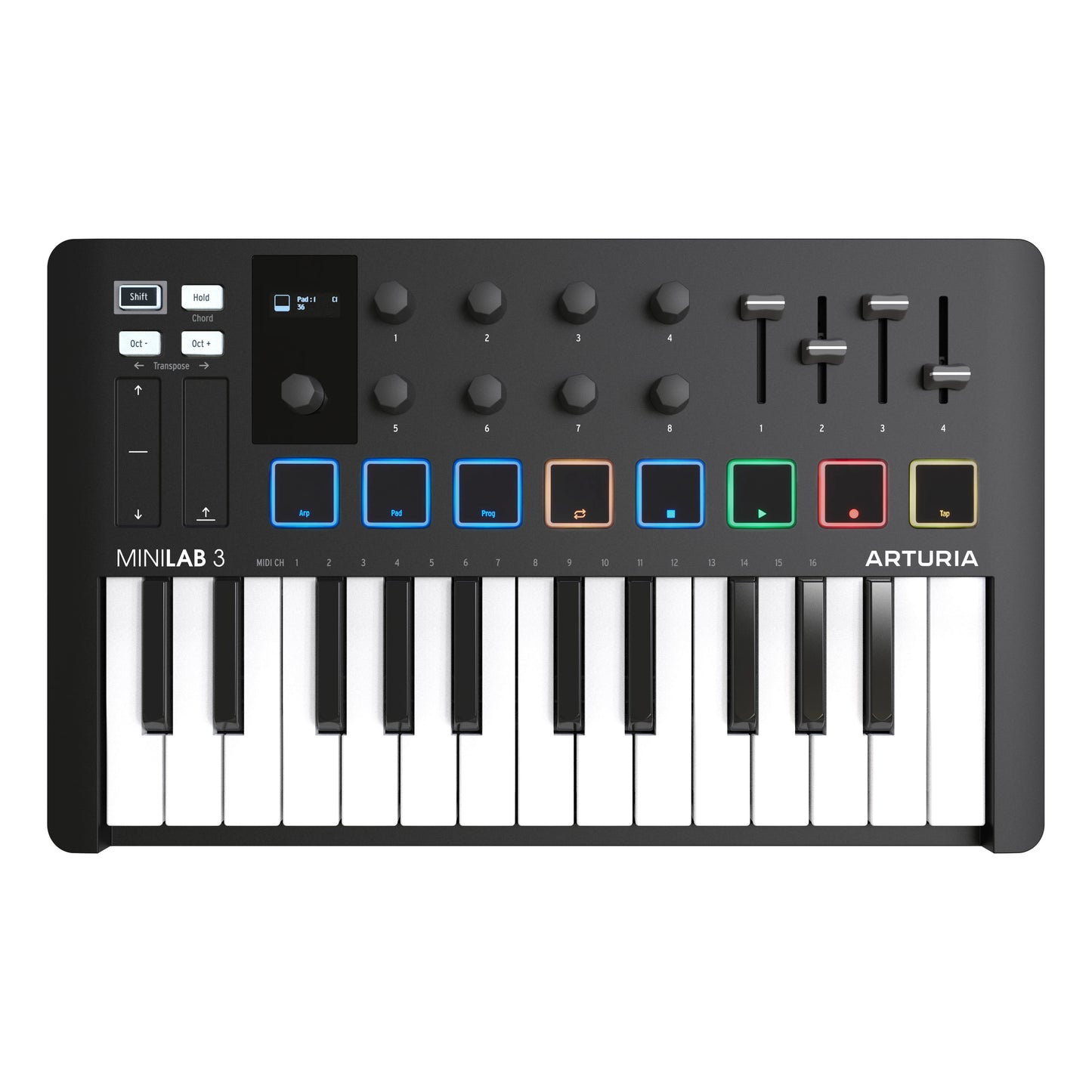Arturia MiniLAB 3 BLACK