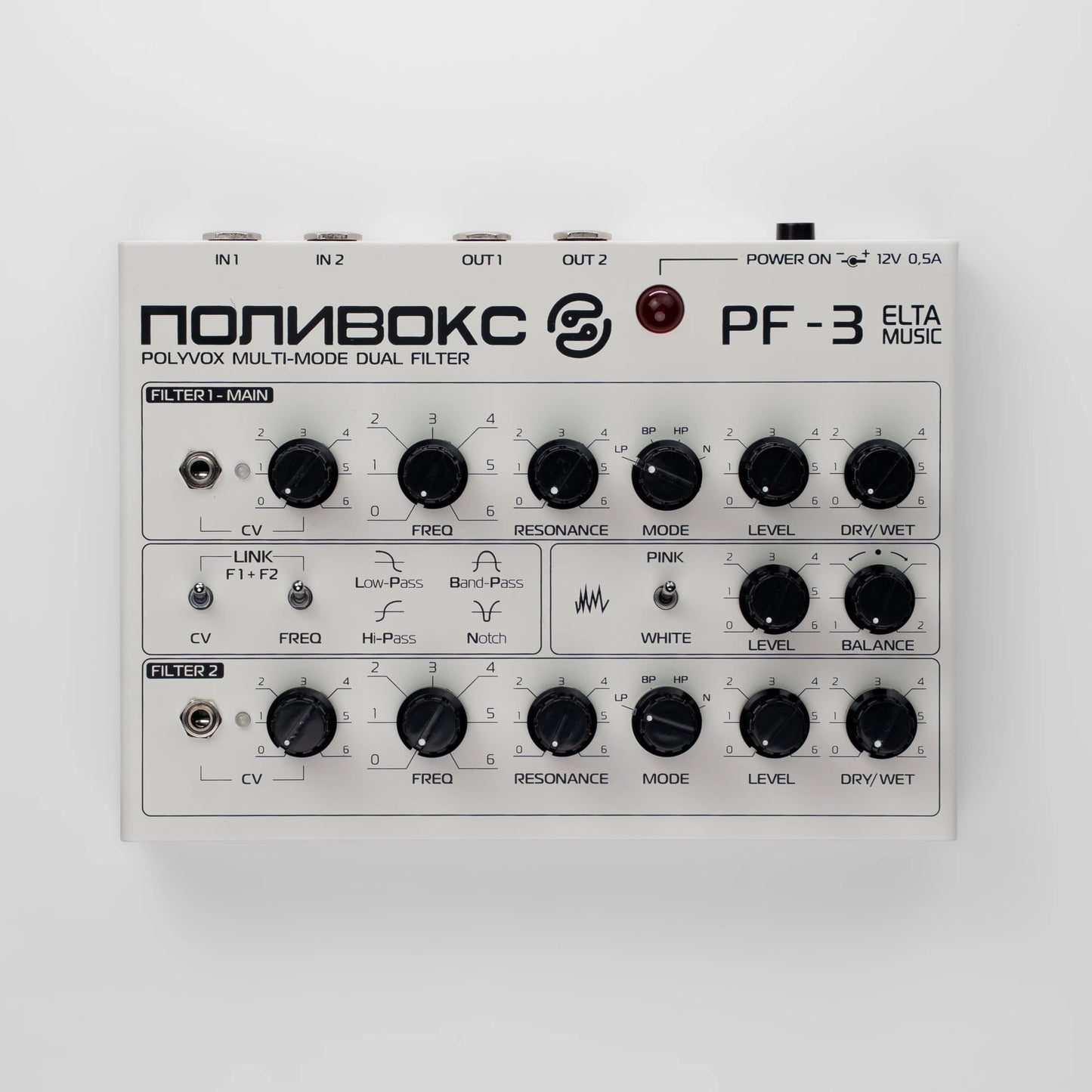 Elta Music POLIVOX DUAL FILTER PF3