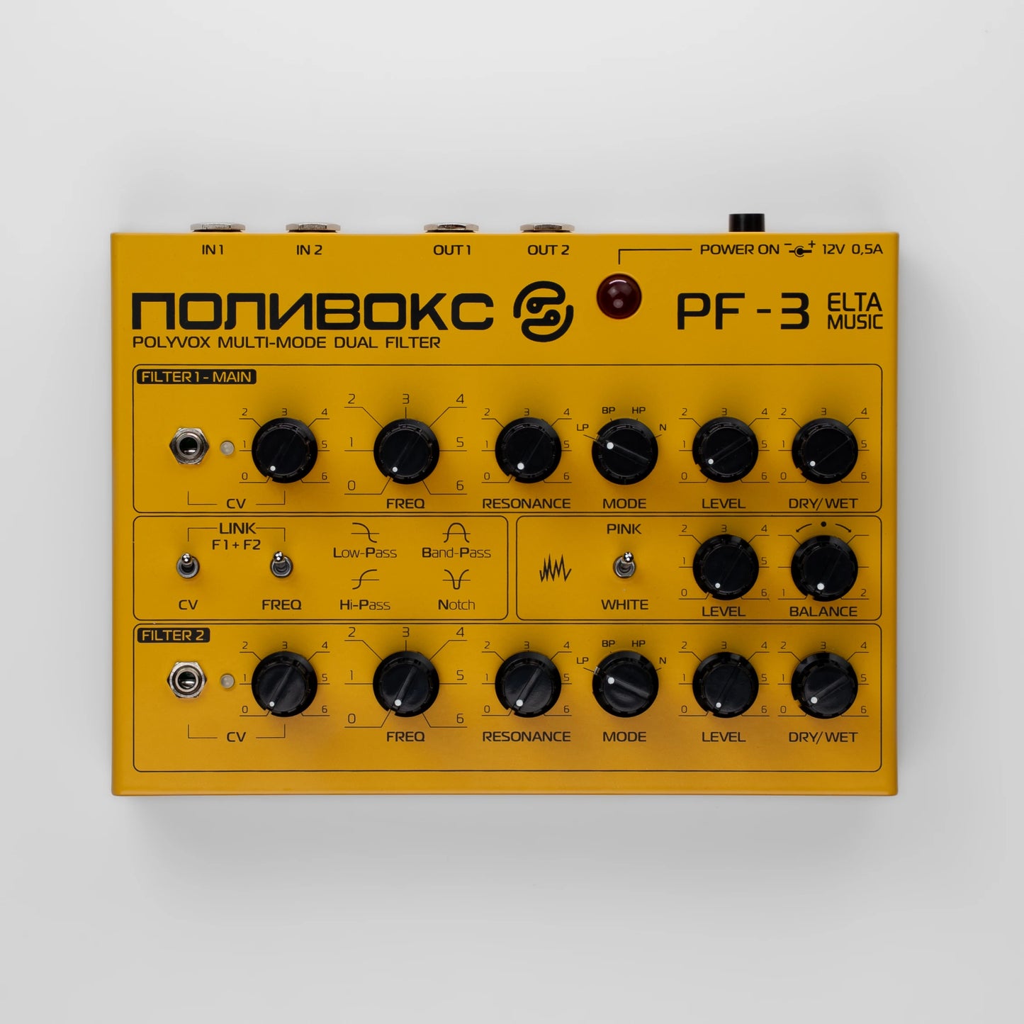 Elta Music POLIVOX DUAL FILTER PF3