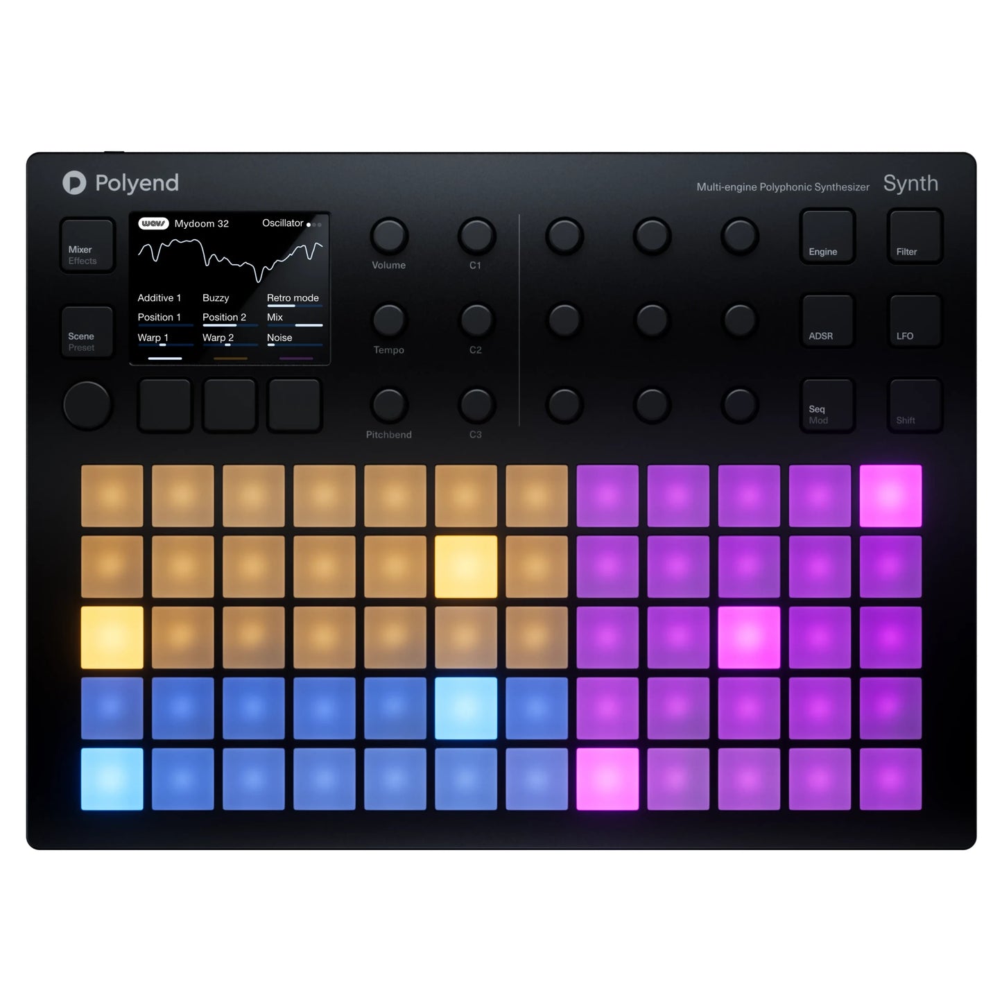 Polyend Synth Top View