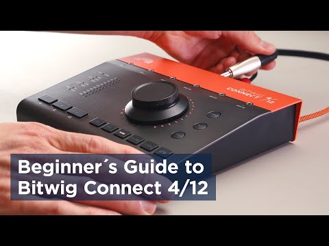 Bitwig Connect Video Beginners Guide