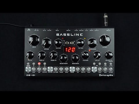 Erica Synths Desktop Bassline DB-01 | Analog Acid Synth