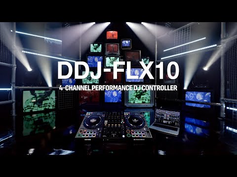 Pioneer DDJ-FLX10 4Ch Performance DJ Controller for rekordbox and Serato Video