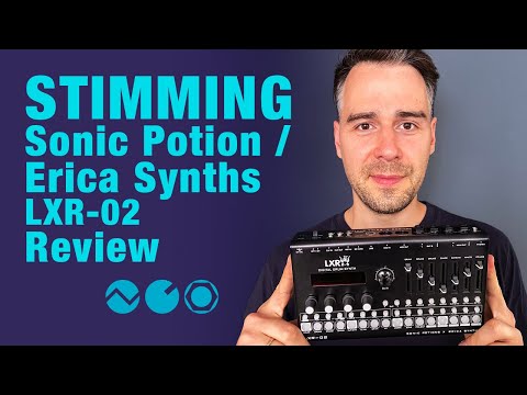 Erica Synths Drum Synthesizer LXR-02 Video 2