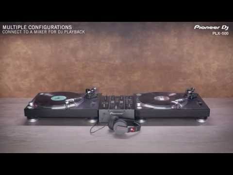 PLX-500 PRO DJ Hi Torq S-Tonearm Direct Drive Turntable VIDEO