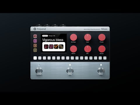Polyend Mess Multi-Effect Step Sequencer | Glitch & Texture