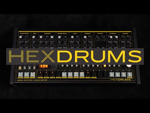 Erica Synths Hexdrums Video