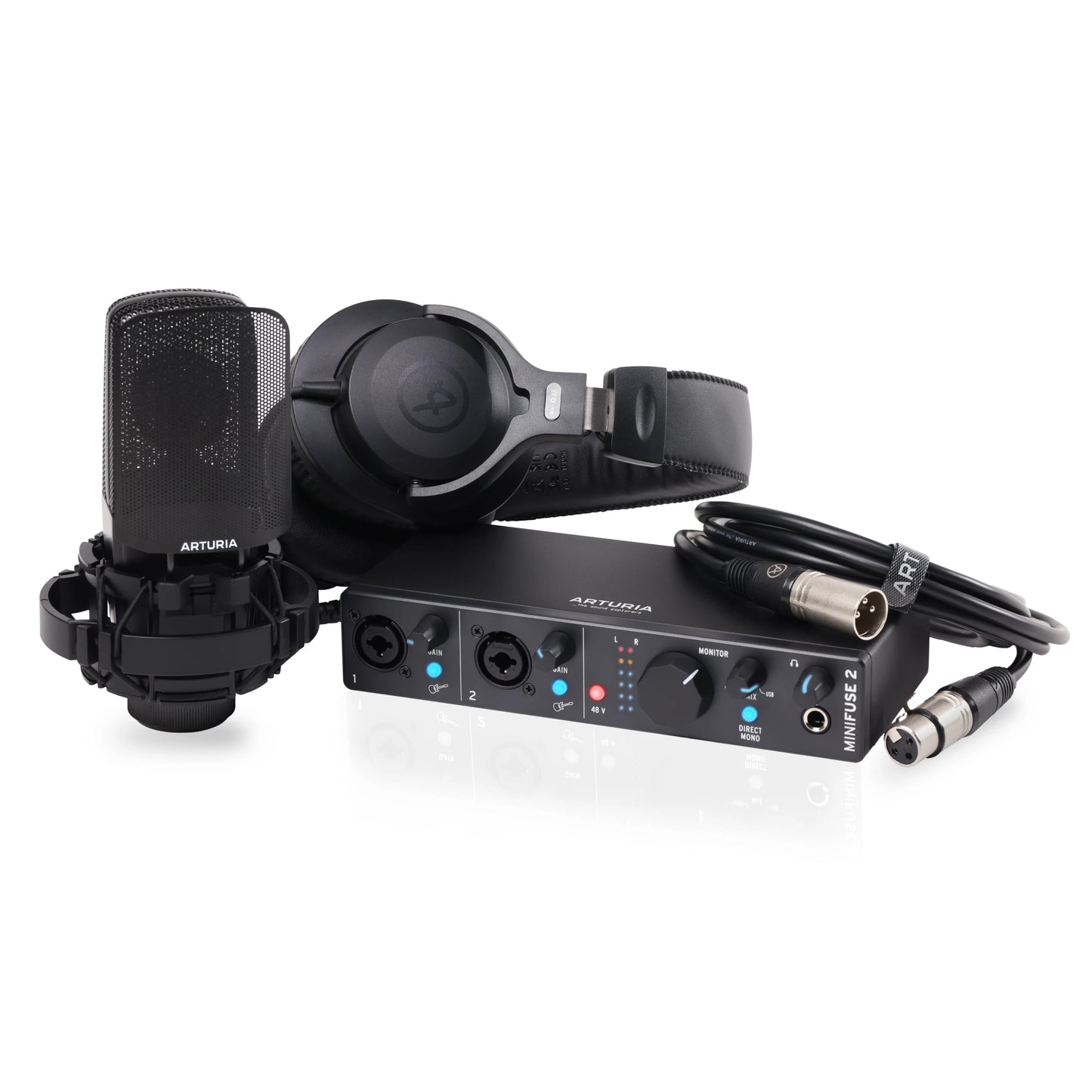 Arturia MiniFuse Recording Pack BLACK