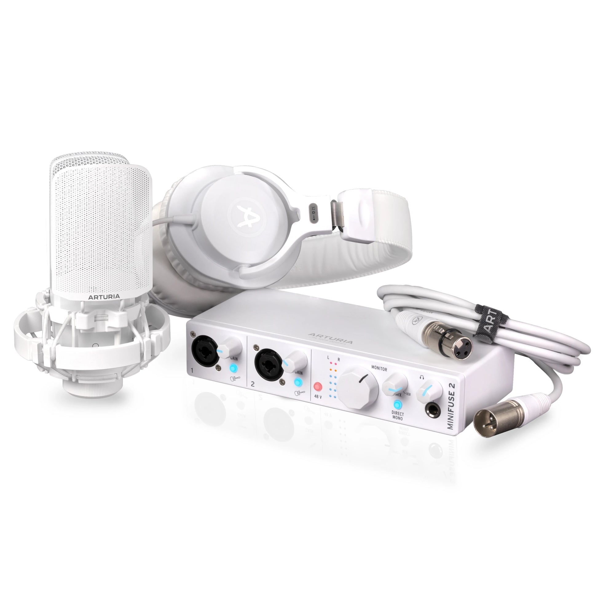 Arturia MiniFuse Recording Pack WHITE