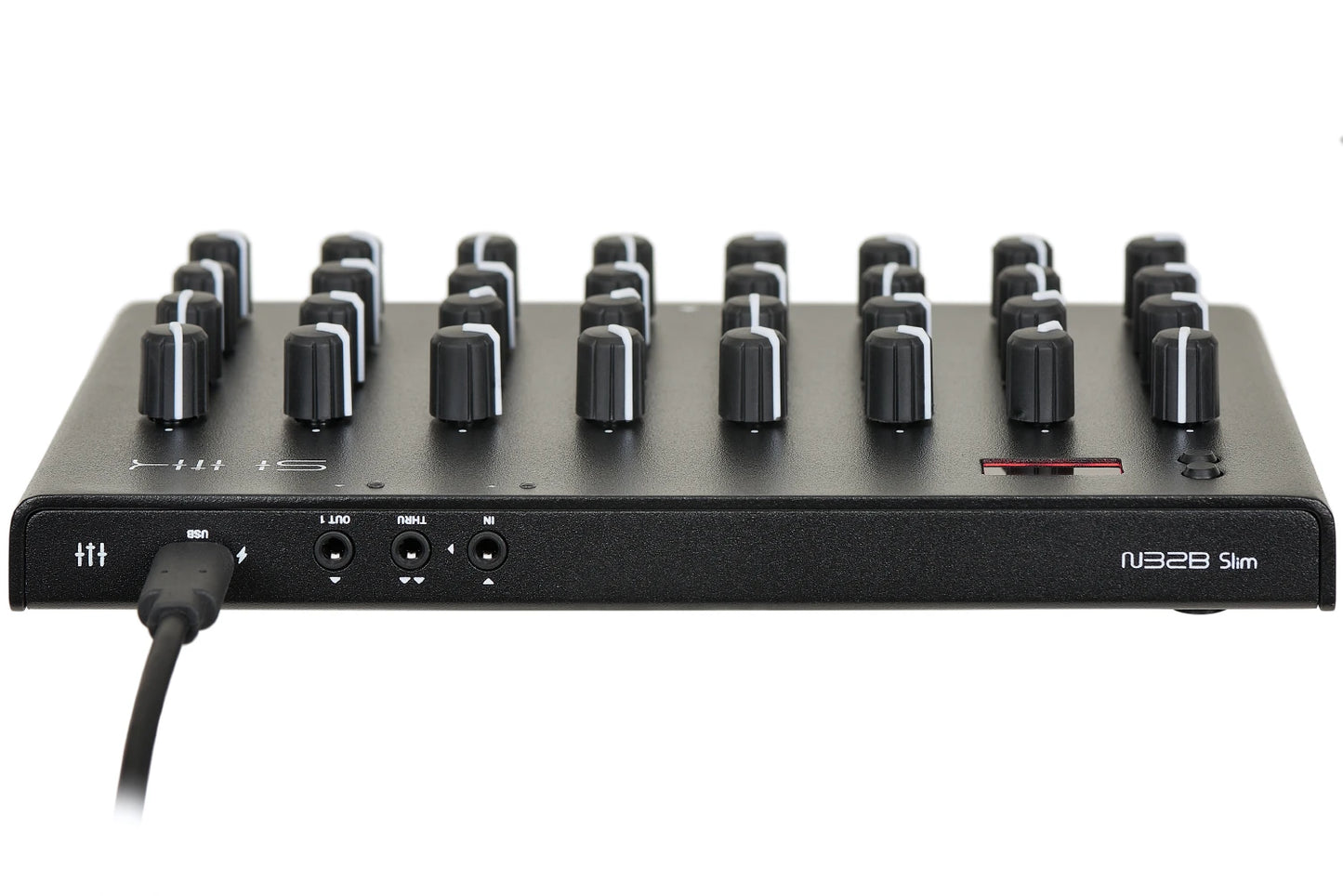 SHIK N32B Slim Midi Controller Back View